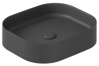 Smart B, lavoar 45cm negru mat, fara gaura de baterie